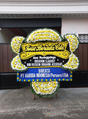 Papan Bunga Duka di Baturetno