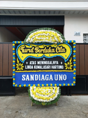 Papan Bunga Duka di Baturetno